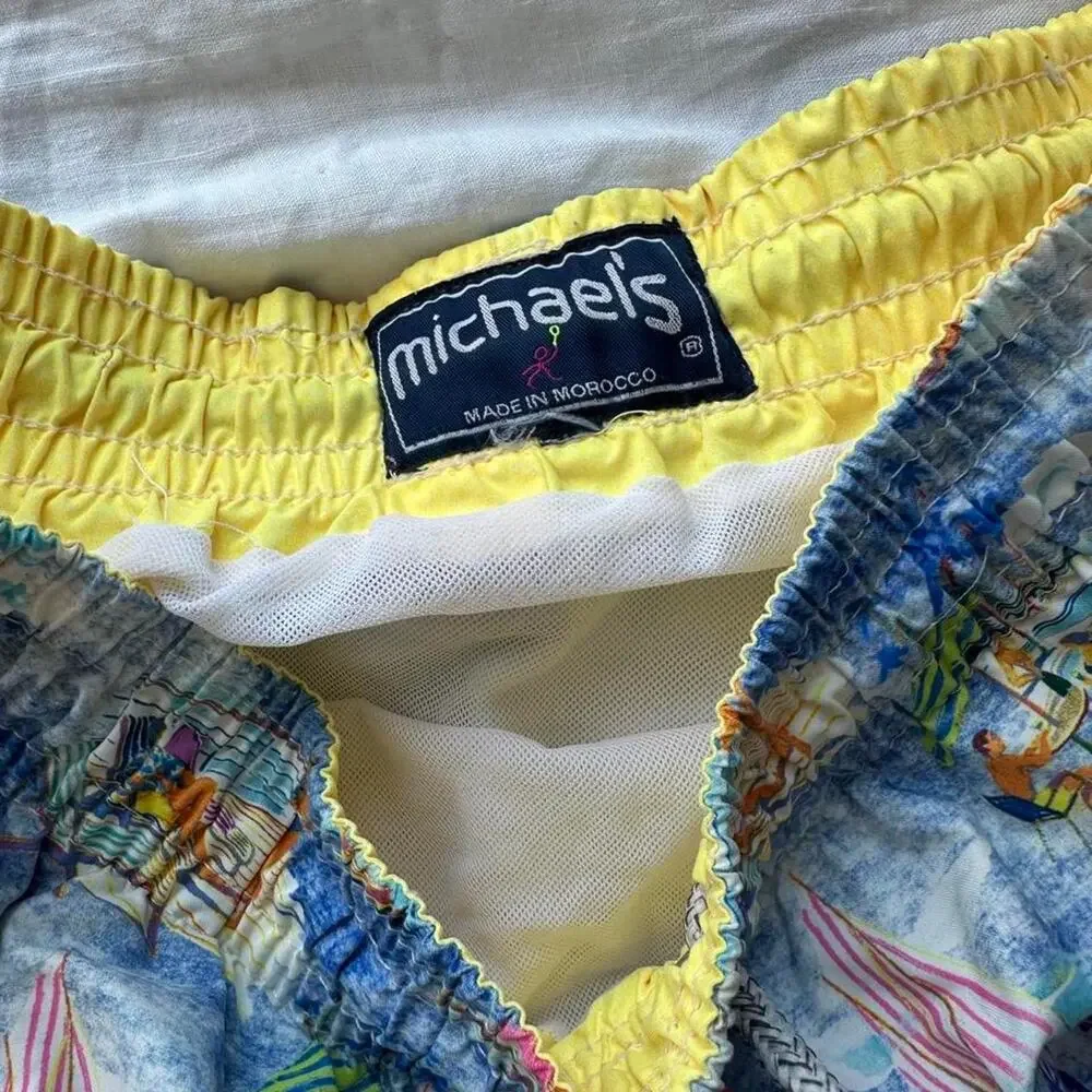 Vinage michaels swim trunks in